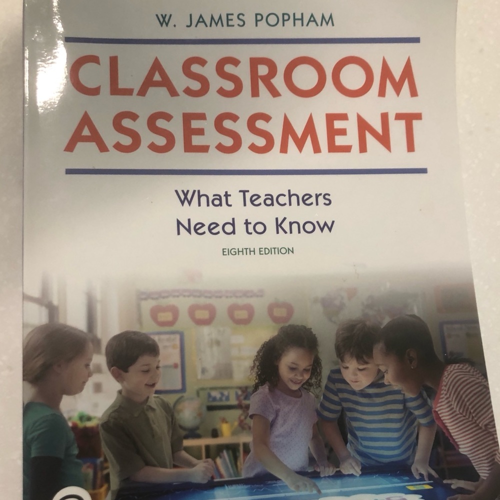Classroom assessment textbook
